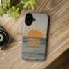 Sunrise Ocean Phone Case, Beach Vibes, Summer Accessory, Gift for Ocean Lovers, Tough Cases