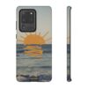 Sunrise Ocean Phone Case, Beach Vibes, Summer Accessory, Gift for Ocean Lovers, Tough Cases
