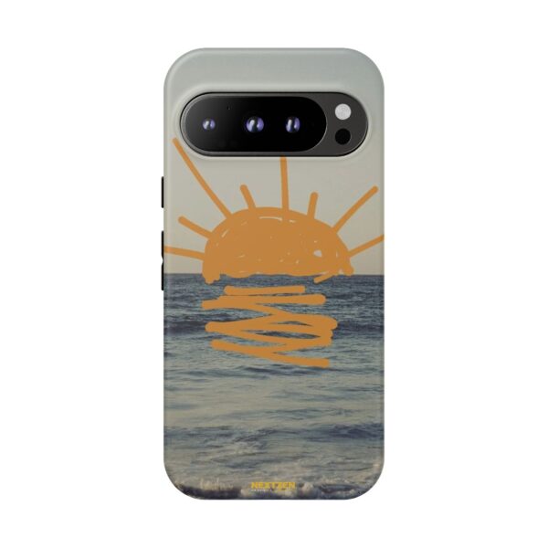 Sunrise Ocean Phone Case, Beach Vibes, Summer Accessory, Gift for Ocean Lovers, Tough Cases