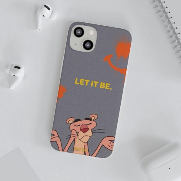 Pink Panther "Let It Be" Flexi Case - Stylish Phone Protection