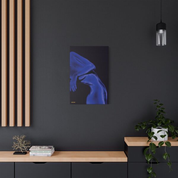 Elegant Satin Canvas Print - Modern Abstract Art for Home Decor, Unique Gift for Art Lovers, Wall Decor for Bedrooms and Living Rooms