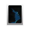 Framed Blue Silhouette Art Poster — Modern Double Profile Wall Print