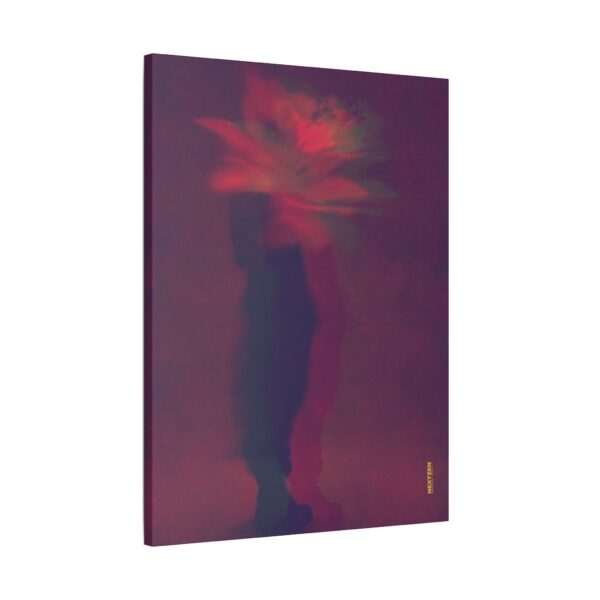 15384765361725903117_2048-1.jpeg Stretched Canvas Art Print, Abstract Flower Wall Decor, Home Office Artwork, Modern Decor, Unique Gift Idea