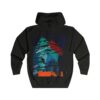 Abstract Street Art Hoodie — Colorful Modern Graffiti Zip-Up