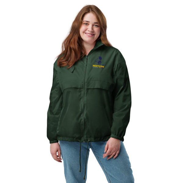 basic-unisex-windbreaker-forest-green-front-695de811b62c3.jpg Unisex windbreaker