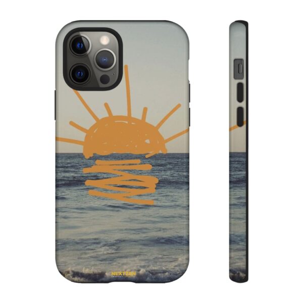 12471360012783501771_2048-2.jpeg Sunrise Ocean Phone Case, Beach Vibes, Summer Accessory, Gift for Ocean Lovers, Tough Cases