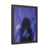 1397353954324126689_2048.jpeg Abstract Blue Silhouette Matte Canvas (Framed)