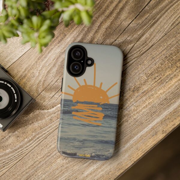 14438107837616138205_2048-2.jpeg Sunrise Ocean Phone Case, Beach Vibes, Summer Accessory, Gift for Ocean Lovers, Tough Cases