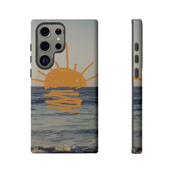 17293579871898849308_2048-2.jpeg Sunrise Ocean Phone Case, Beach Vibes, Summer Accessory, Gift for Ocean Lovers, Tough Cases