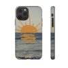 17791274388437330105_2048-2.jpeg Sunrise Ocean Phone Case, Beach Vibes, Summer Accessory, Gift for Ocean Lovers, Tough Cases