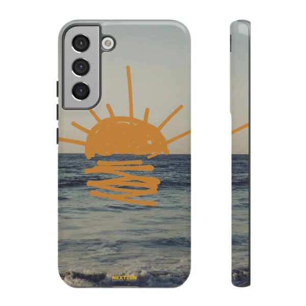 3560567890472850483_2048-2.jpeg Sunrise Ocean Phone Case, Beach Vibes, Summer Accessory, Gift for Ocean Lovers, Tough Cases