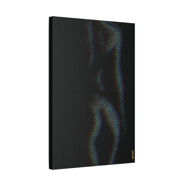 Sensual Satin Canvas Art Print, Abstract Wall Decor, Modern Home Decor, Unique Gift for Art Lovers, Contemporary Artwork, Bedroom Decoration