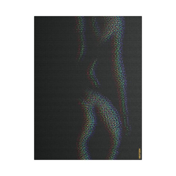 Sensual Satin Canvas Art Print, Abstract Wall Decor, Modern Home Decor, Unique Gift for Art Lovers, Contemporary Artwork, Bedroom Decoration