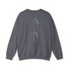 Crewneck Sweatshirt — Abstract Dot Art Female Silhouette Graphic