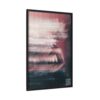 10060167624436959278_2048.jpeg Abstract Glitch Portrait Matte Canvas Print (Framed)
