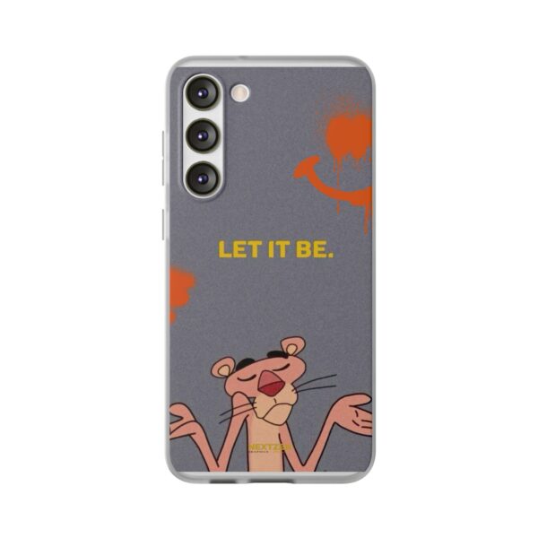 Pink Panther "Let It Be" Flexi Case - Stylish Phone Protection