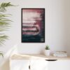 766829249742998434_2048.jpeg Abstract Glitch Portrait Matte Canvas Print (Framed)